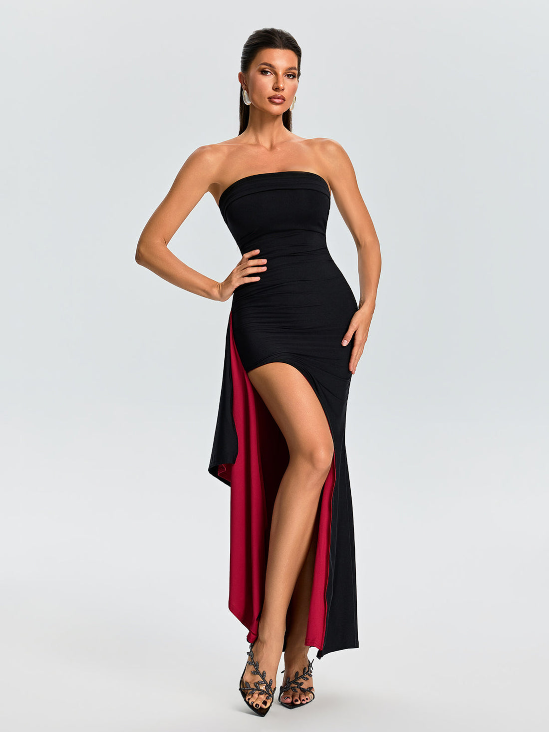 Abito Maxi Senza Spalline Drynyx