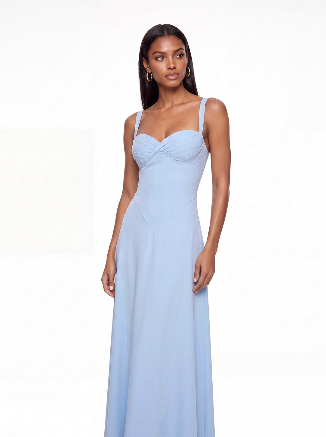 Abito Maxi Senza Maniche Freira - Elegante e Comodo