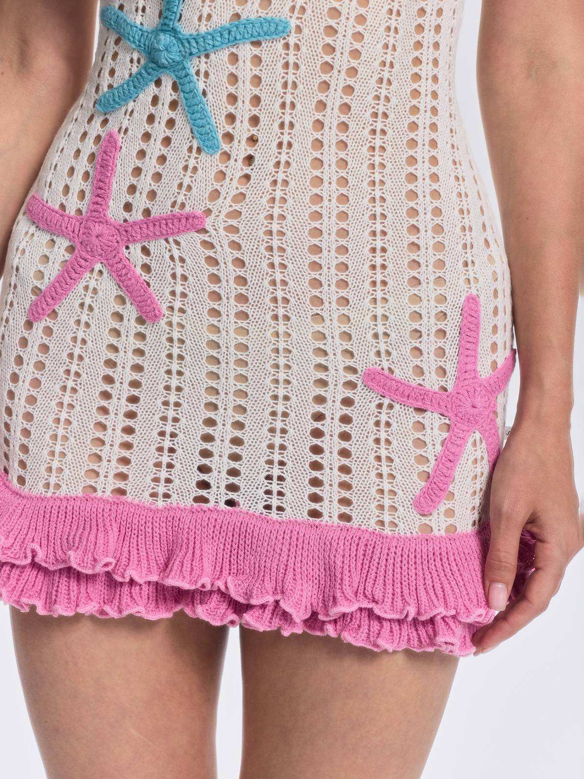 Abito Tricot Spaghetti Seviona Stella Marina