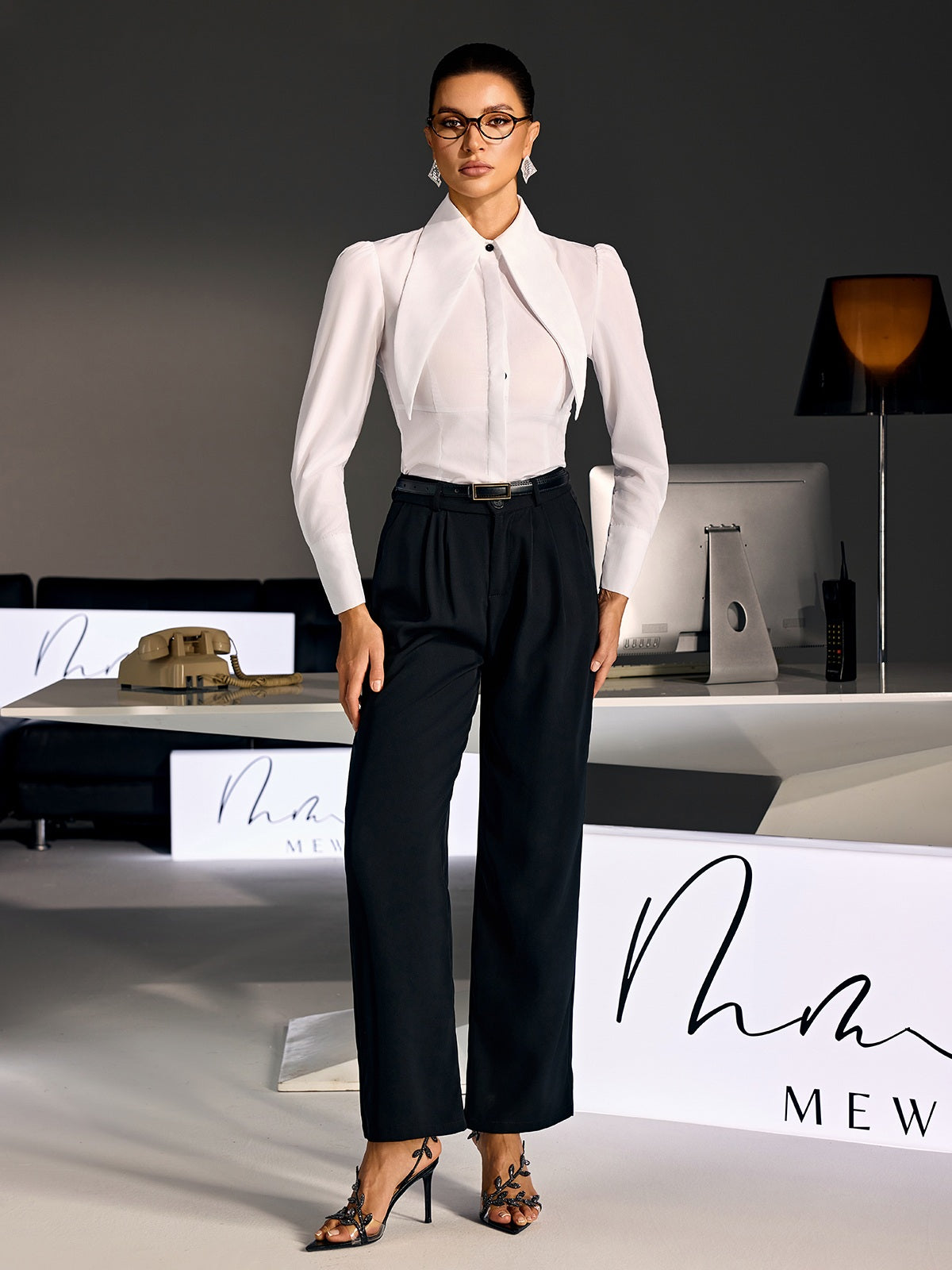Camicia Erendra con Colletto Piegato