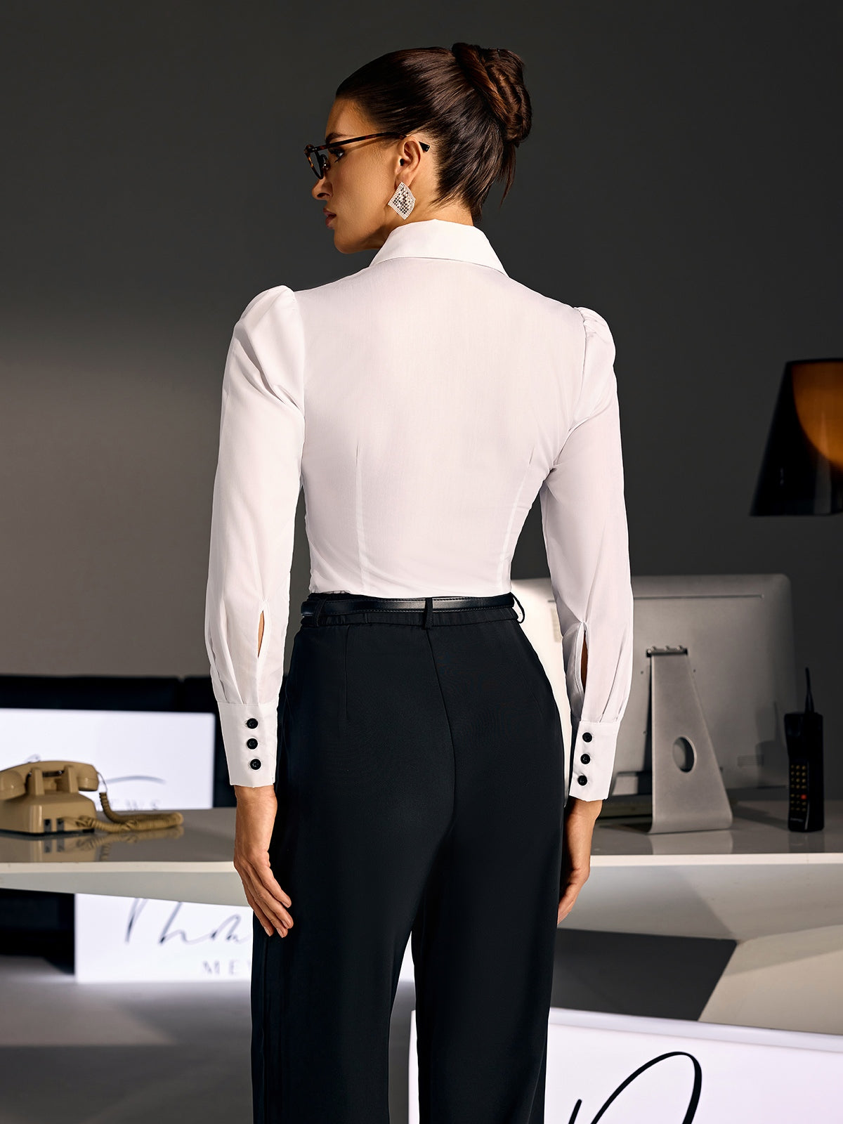 Camicia Erendra con Colletto Piegato