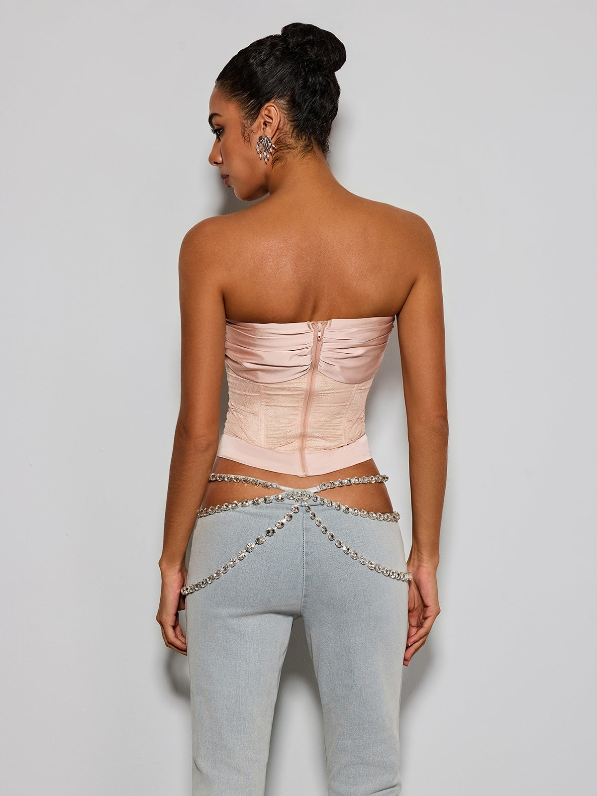 Corsetto Eternity in Pizzo Senza Spalline