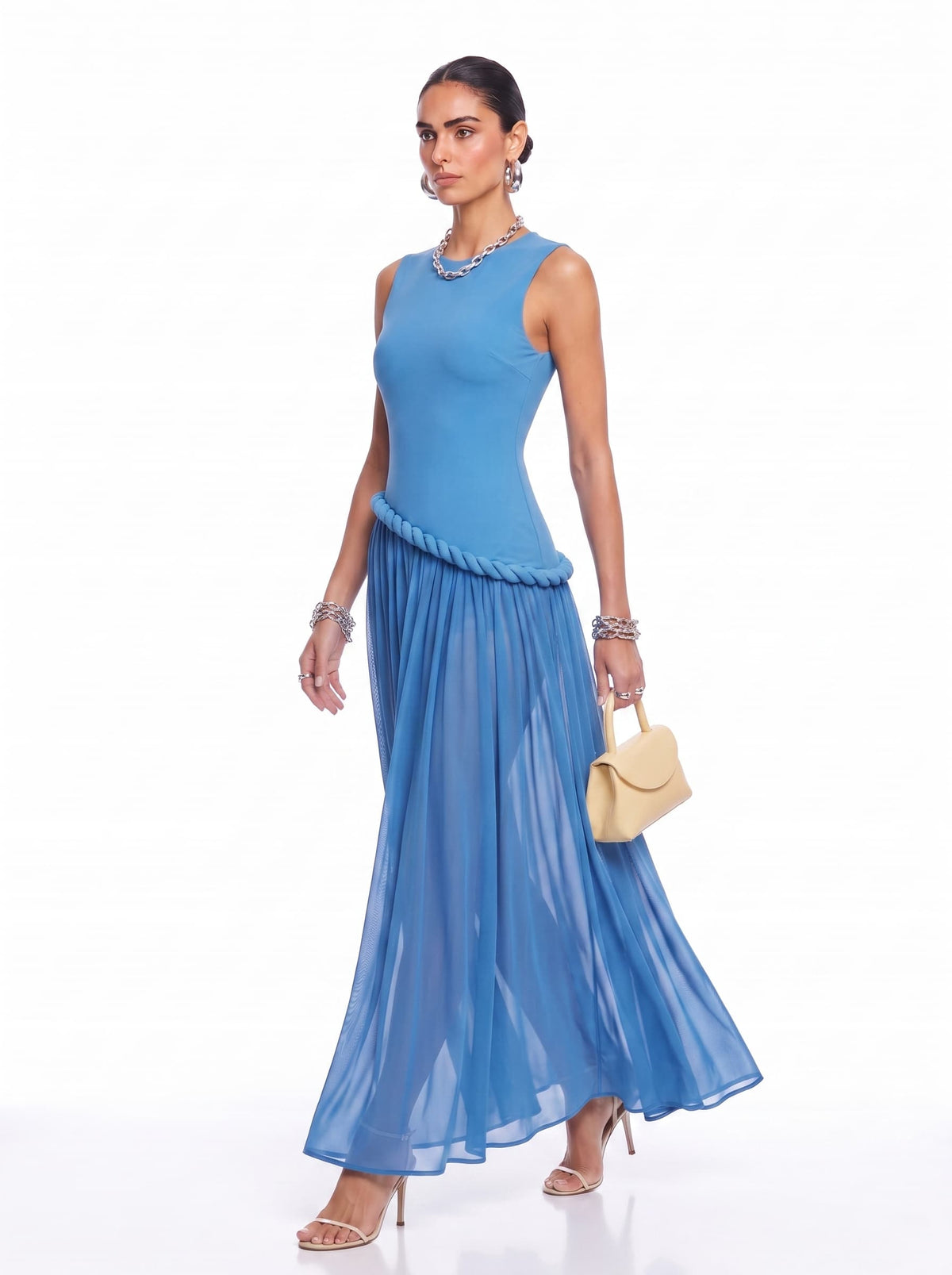 Abito Maxi Senza Maniche Sorexia - Eleganza e Comfort