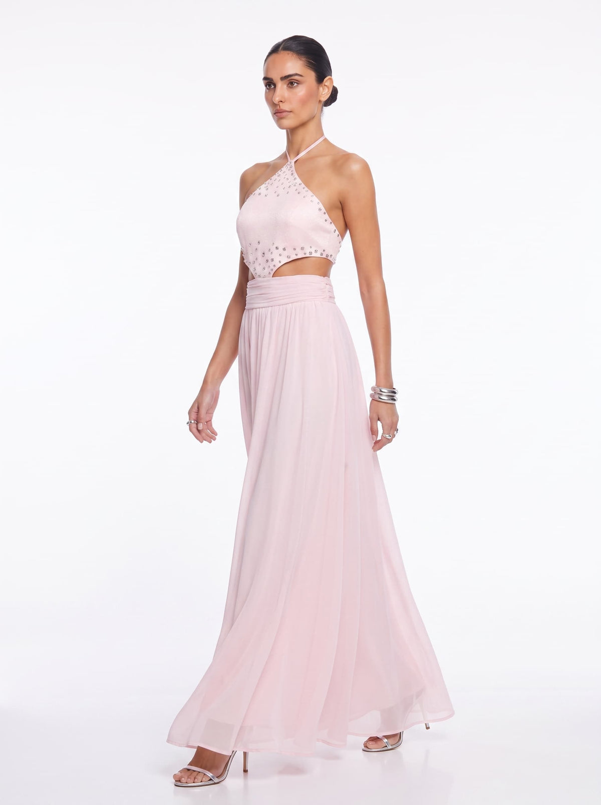 Set Halterneck Gonna con Strass Tavrix