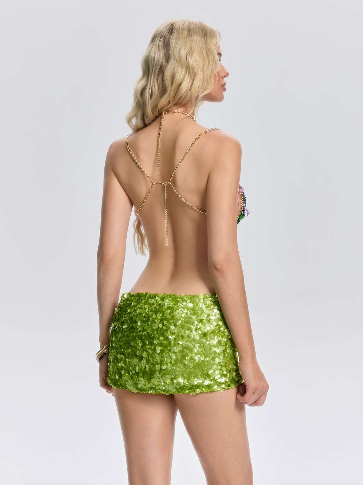 Bralette Vardena con Perline e Gemme