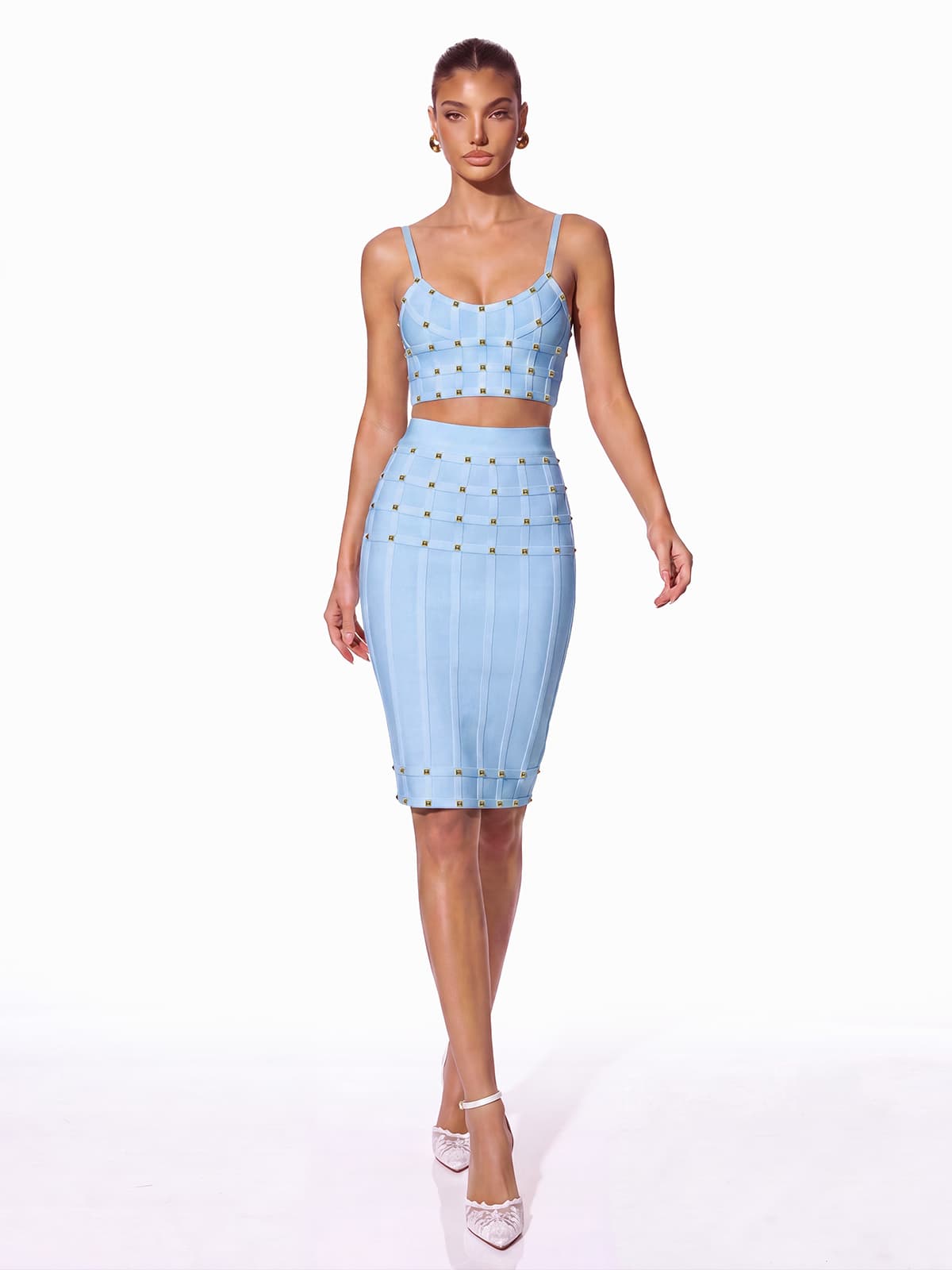 Completo Bandage Xarina Blu